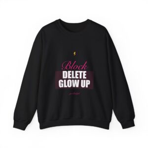 Block Delete Glow Up Crewneck