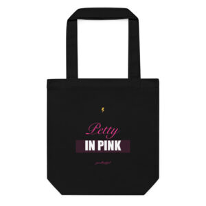 Petty In Pink Cotton Tote