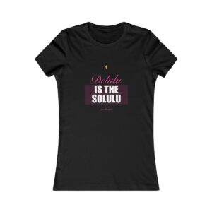 Delulu Is The Solulu Fitted Tee