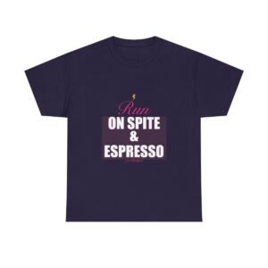 Run On Spite & Espresso Heavy Tee