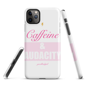 Caffeine & Audacity Snap Case
