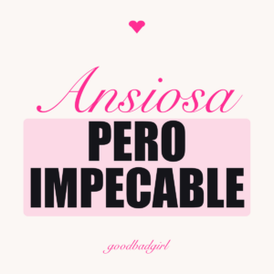 Ansiosa Pero Estética Bolsa Tote de Algodón