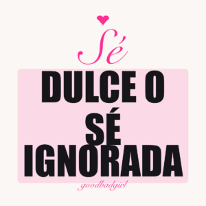 Sé Amable O Sé Bloqueado Camiseta Entallada