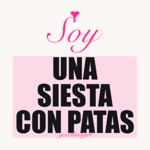 Las Siestas Son Una Personalidad Bolsa Tote de Algodón