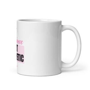 Anxious But Aesthetic Glossy Mug
